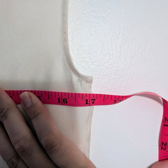 Vintage Theory 100% Silk Blouse EUC Petite - Picture 7 of 7